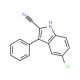 5-Chloro-3-phenyl-1H-indole-2-carbonitrile (CAS 24139-17-1) - chemical structure image