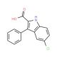 5-Chloro-3-phenyl-1H-indole-2-carboxylic acid (CAS 21139-31-1) - chemical structure image