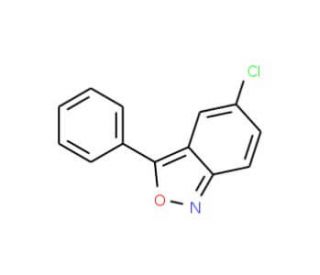 5-Chloro-3-phenyl-2,1-benzisoxazole (CAS 719-64-2) - chemical structure image