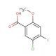 5-chloro-4-iodo-2-methoxybenzoic acid - chemical structure image