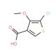 5-Chloro-4-methoxythiophene-3-carboxylic acid (CAS 133659-14-0) - chemical structure image