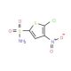 5-chloro-4-nitrothiophene-2-sulfonamide (CAS 61714-46-3) - chemical structure image