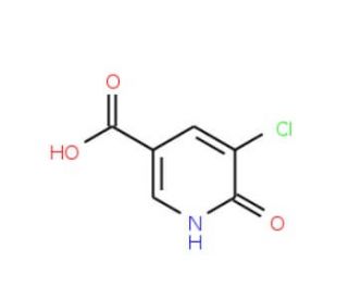 5-chloro-6-hydroxypyridine-3-carboxylic acid (CAS 54127-63-8) - chemical structure image