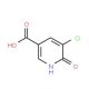 5-chloro-6-hydroxypyridine-3-carboxylic acid (CAS 54127-63-8) - chemical structure image