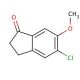 5-Chloro-6-methoxy-1-indanone (CAS 344305-70-0) - chemical structure image