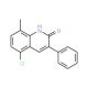 5-Chloro-8-methyl-3-phenyl-2-quinolinol (CAS 1031928-28-5) - chemical structure image