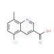 5-Chloro-8-methylquinoline-3-carboxylic acid (CAS 948294-24-4) - chemical structure image