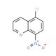 5-chloro-8-nitroquinoline (CAS 6942-98-9) - chemical structure image
