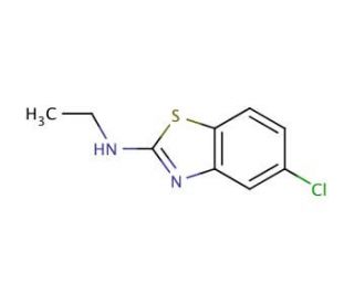 5-chloro-N-ethyl-1,3-benzothiazol-2-amine - chemical structure image