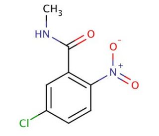 5-chloro-N-methyl-2-nitrobenzamide - chemical structure image