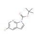 5-Chloro-pyrrolo[2,3-b]pyridine-1-carboxylic acidtert-butyl ester (CAS 928653-82-1) - chemical structure image