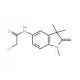 5-Chloroacetamido-2-methylene-1,3,3-trimethylindoline - chemical structure image
