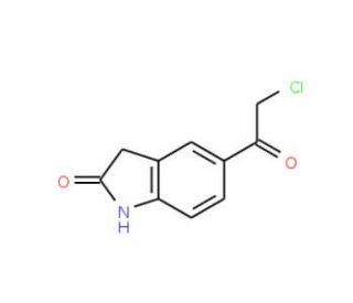 5-Chloroacetyloxindole (CAS 65435-04-3) - chemical structure image
