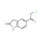 5-Chloroacetyloxindole (CAS 65435-04-3) - chemical structure image