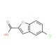 5-Chlorobenzo[b]furan-2-carboxylic acid (CAS 10242-10-1) - chemical structure image
