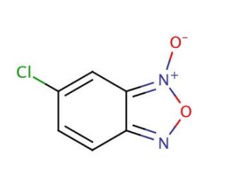 5-Chlorobenzofurazan 3-oxide (CAS 39060-31-6) - chemical structure image
