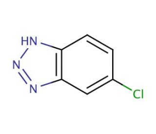 5-Chlorobenzotriazole (CAS 94-97-3) - chemical structure image
