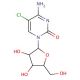 5-Chlorocytosine arabinoside (CAS 17676-65-2) - chemical structure image