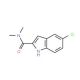 5-Chloroindole-2-carboxylic acid dimethylamide - chemical structure image