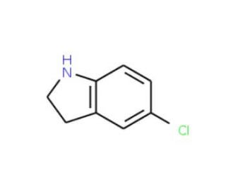 5-Chloroindoline (CAS 25658-80-4) - chemical structure image