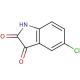 5-Chloroisatin (CAS 17630-76-1) - chemical structure image