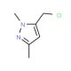 5-(Chloromethyl)-1,3-dimethyl-1H-pyrazole (CAS 852227-86-2) - chemical structure image