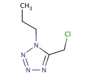 5-(chloromethyl)-1-propyl-1H-tetrazole - chemical structure image