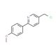 5-(Chloromethyl)-2-(4-methoxyphenyl)pyridine (CAS 886361-72-4) - chemical structure image