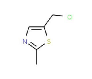5-(chloromethyl)-2-methyl-1,3-thiazole - chemical structure image