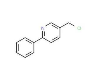 5-(Chloromethyl)-2-phenylpyridine (CAS 5229-40-3) - chemical structure image