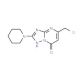 5-Chloromethyl-2-piperidin-1-yl-4H-[1,2,4]-triazolo[1,5-a]pyrimidin-7-one - chemical structure image