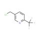 5-Chloromethyl-2-(trifluoromethyl)pyridine (CAS 386715-33-9) - chemical structure image