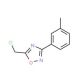 5-(chloromethyl)-3-(3-methylphenyl)-1,2,4-oxadiazole (CAS 50737-31-0) - chemical structure image