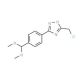 5-(Chloromethyl)-3-[4-(dimethoxymethyl)phenyl]-1,2,4-oxadiazole - chemical structure image