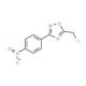 5-Chloromethyl-3-(4-nitro-phenyl)-[1,2,4]oxadiazole (CAS 57611-19-5) - chemical structure image