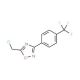5-Chloromethyl-3-(4-trifluoromethyl-phenyl)-[1,2,4]oxadiazole (CAS 435303-34-7) - chemical structure image