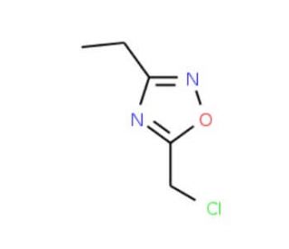 5-(chloromethyl)-3-ethyl-1,2,4-oxadiazole (CAS 50737-34-3) - chemical structure image