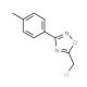 5-Chloromethyl-3-p-tolyl-[1,2,4]oxadiazole (CAS 50737-29-6) - chemical structure image