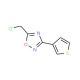 5-(chloromethyl)-3-thien-3-yl-1,2,4-oxadiazole - chemical structure image