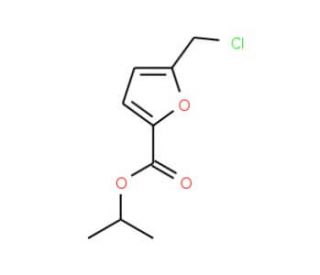 5-Chloromethyl-furan-2-carboxylic acid isopropyl ester (CAS 90416-47-0) - chemical structure image