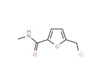 5-(chloromethyl)-N-methyl-2-furamide (CAS 872358-20-8) - chemical structure image