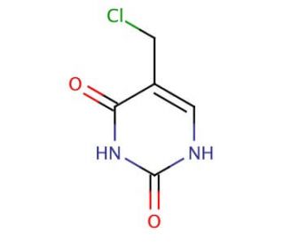 5-(Chloromethyl)uracil (CAS 3590-48-5) - chemical structure image