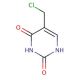 5-(Chloromethyl)uracil (CAS 3590-48-5) - chemical structure image