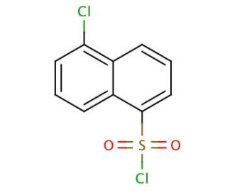 5-Chloronaphthalene-1-sulfonyl Chloride (CAS 6291-07-2) - chemical structure image