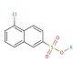 5-Chloronaphthalene-2-sulfonic Acid, Potassium Salt (CAS 1024267-23-9) - chemical structure image