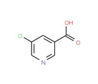 5-Chloronicotinic acid (CAS 22620-27-5) - chemical structure image