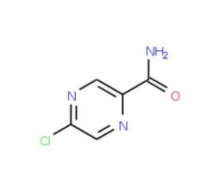 5-chloropyrazine-2-carboxamide (CAS 21279-64-1) - chemical structure image