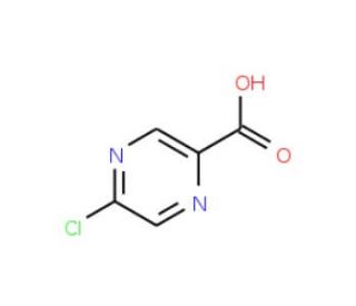 5-Chloropyrazine-2-carboxylic acid (CAS 36070-80-1) - chemical structure image