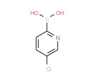 5-chloropyridine-2-boronic acid (CAS 652148-91-9) - chemical structure image