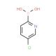 5-chloropyridine-2-boronic acid (CAS 652148-91-9) - chemical structure image